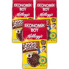 Kellogg's Coco Pops Çikolatalı Buğday ve Mısır Gevreği 1200 gr x 3 Adet