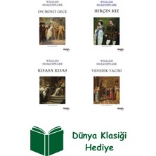 Can Yayınları William Shakespeare 4 Kitap Seti + Dünya Klasiği Hediye