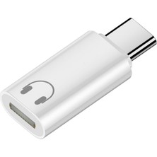 Hsc Bilişim Livx Usb-C - 8pin (Lightning) Kulaklık Adaptörü | Hi-Fi Ses Kalitesi | Mikrofon ve Kumanda Destekli