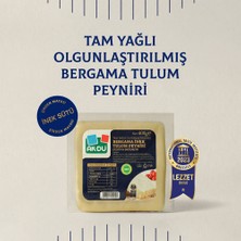 Akdu Peynir Tam Yağlı Bergama Tulum Peyniri 400 gr -  %100 İnek Sütünden, Olgunlaştırılmış, Şirden Mayalı, International Taste Enstitute Ödüllü, Coğrafi İşaretli
