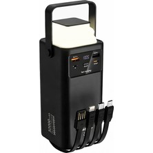 Forestia Acl 50.000 Mah Ultra Yüksek Kapasiteli Hızlı Şarj Powerbank - Taşınabilir Güç Ünitesi - Kamp Batarya