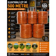 Panda Turuncu 500 Metre Elektirikli Çit Makinası 5 Adet Eko Paket