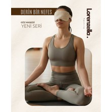 Lorenzella Lavantalı Keten Göz Yastığı – Dinlendirici Göz Maskesi