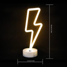 Usm Şimşek Neon LED Lamba