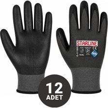 Starline E-111805 Köpük Nitril Eldiven No:10 12'li