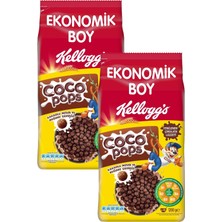 Kellogg's Coco Pops Çikolatalı Buğday ve Mısır Gevreği 1200 gr x 2 Adet