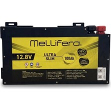 MELLİFERA Mellifera 12.8V 100AH Slim Kasa Lityum (Lifepo4) Batarya