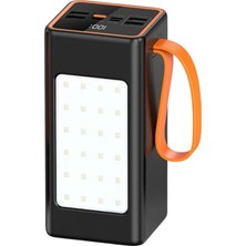 Forestia Acl 50.000 Mah Dijital Göstergeli Powerbank 22.5W Hızlı Şarj Destekli Batarya - Kampçı Bataryası
