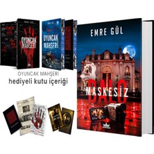 Guardian Oyuncak Mahşeri Yan Boyamalı Kutu Ciltli ve Maskesiz Balo 1 Ciltli (Emre Gül) 2li Set