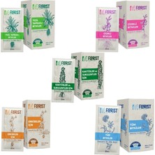 Florist Yeşil Yapraklı, Çiçekli, Orkide, Kaktüs-Sukulent ve Tüm Bitki Besleme 5'li Set