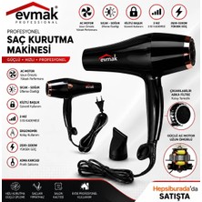 Evmak 3200 Professional Ac Motor Saç Kurutma Fön Makinesi