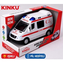 Kinku Işıklı ve Sesli Kırılmaz Ambulans
