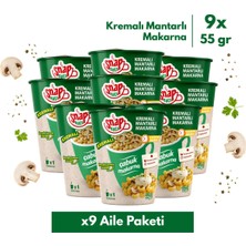 Shazel Snapeats Bardakta Kremalı Mantarlı Çabuk Makarna 65G >x9