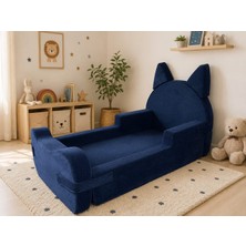 Home Decor Nestime® 190X110 cm Çocuk Sünger Yatak | 160X80 cm Yatak Alanı | Tamamen Sünger | Çıkarılabilir & Yıkanabilir Kılıf