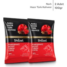Shazel Hazır Türk Kahvesi | Narlı | 100 gr | 2 Paket