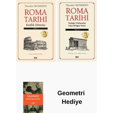 Say Theodor Mommsen 2 Kitap Seti + Geometri Hediye