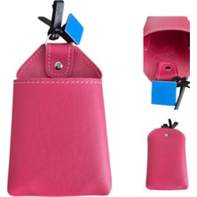 Freshstart Opel Corsa-E Ile Uyumlu Deri Ceplik Pembe Fs