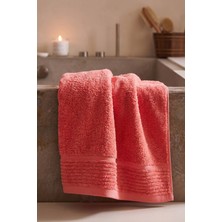 Teohomelinens  Ephesus Banyo Havlusu Seti, 2'li Set, %60 Bambu %40 Pamuk, Nar Çiçeği