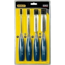 Stanley 0-16-129 Iskarpela Seti Klasik Mavi Seri 4 Parça