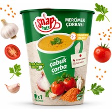 Shazel Snapeats Bardakta Hazır Mercimek Çorbası 20G