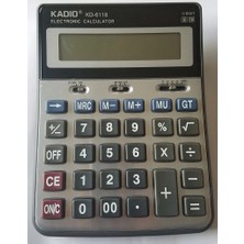 Ozkr Store KD-6118 12 Haneli Büyük Boy Hesap Makinesi