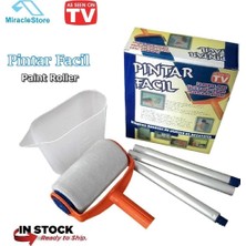 Ozkr Store Pintar Facil Pratik Damlatmayan Boya Rulosu ve Fırçası
