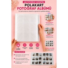 Hediyecik 468 Fotoğraf Kapasiteli Şeffaf Instax Polakart Fotoğraf Albümü