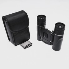 Ozkr Store 20X21 Nıkula  Cepte Taşımalı Kauçuk Kaplamalı Mini Dürbün  1000M/46M