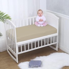 Dora Shopping %100 Pamuk Penye, Lastikli Full Kenar Bebek Çarşafı – Oeko-Tex Sertifikalı, Yumuşak ve Nefes Alabili