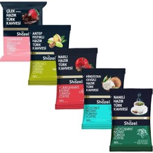 Shazel Special Seri 5 'li 100G x 5 Adet Çilekli/antep Fıstıklı/narlı/hindistan Cevizili/naneli (Aromalı)