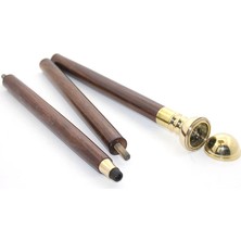 Ozkr Store Pirinç Pusulalı Baston 15149