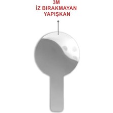 Standlı Silikon Vantuzlu Telefon Sabitleyici ve Masa Üstü Tutucu SKY161 Beyaz ile Uyumlu