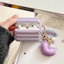 Zebana Zb-Ap5 Airpods 4. Nesil Uyumlu Water Bileklik Detaylı Kılıf Lila