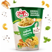 Shazel Snapeats Bardakta Kremalı Tavuklu Çabuk Makarna 65G