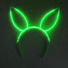 Ozkr Store Karanlıkta Yanan Fosforlu Glow Taç 6 Renk 6 Adet