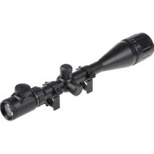 Ozkr Store Yüksek Kaliteli 624X50 Aoeg  Dürbünü Çift Işık Kırmızı Yeşil Kaynaklı Zoomlu (B)