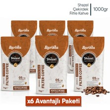 Shazel Çekirdek Filtre Kahve | Çekirdek | Doypack | 1000 gr | 6 Adet