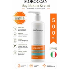 White Diamond Moroccan Saç Bakım Kremi Onarıcı Canlandırıcı Etkili 500 ml
