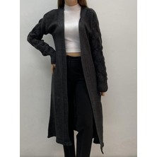 Onno Style Damla Kol Uzun Hırka