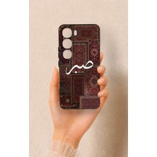 Vip Case Vivo V40 Lite 5g Uyumlu Sabır Etnik Halı Desen Desenli Silikon Kılıf