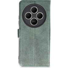Mabelme Store Xiaomi Redmi 14C Kılıf Trend S Plus Kapaklı Kılıf - Yeşil