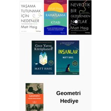Domingo Yayınevi Matt Haig 5 Kitap Seti + Geometri Hediye