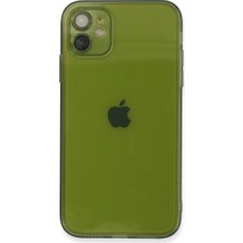 Mabelme Store Apple Iphone 12 Kılıf Fly Lens Silikon - Yeşil