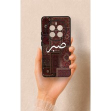 Vip Case Realme 12 Pro Uyumlu Sabır Etnik Halı Desen Desenli Silikon Kılıf