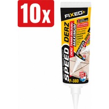 10 Adet Sgs Fixed Derz Tamir Dolgusu Tüp 380 gr Beyaz