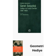 İletişim Yayınları Genel Sosyoloji: College De France Dersleri 198... + Geometri Hediye
