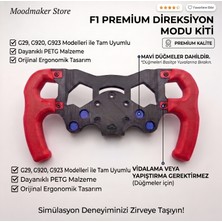 Moodmaker Store G29 G920 G923 Uyumlu F1 Direksiyon Modu - Simülasyon Direksiyon Aparatı Kit