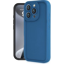Mabelme Store Apple Iphone 16 Pro Kılıf Viera Silikon - Mavi