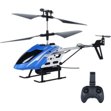 Asya Oyuncak Işıklı Şarjlı 2.4 Ghz Uzaktan Kumandalı Helikopter Mavi