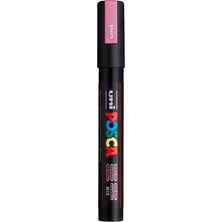 Nacario Uni-Ball Pc-5m Su Bazlı Poster Markörü, Metalik Pembe